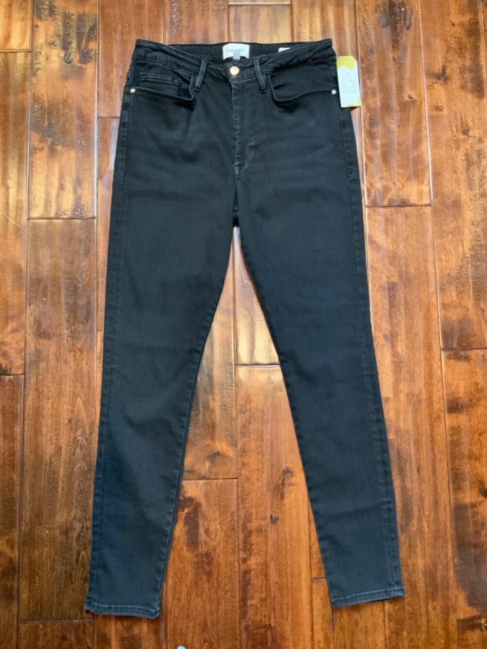 Frame Black Le One Skinny Jeans, Size 2 (US)